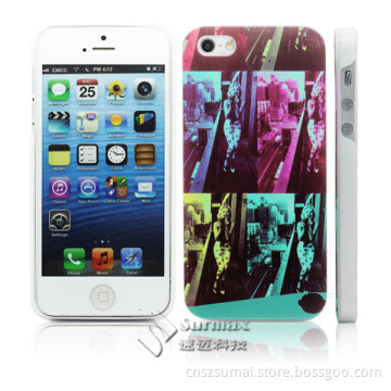 Circle Good Style Plastic Case, Call Exchange OEM Design for iPhone 5 (SMIP5-28)